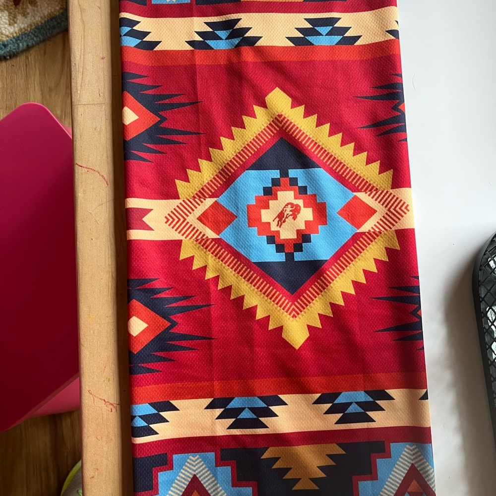 Bula Neck GaiterVibrant Geometric Patterned Fabric